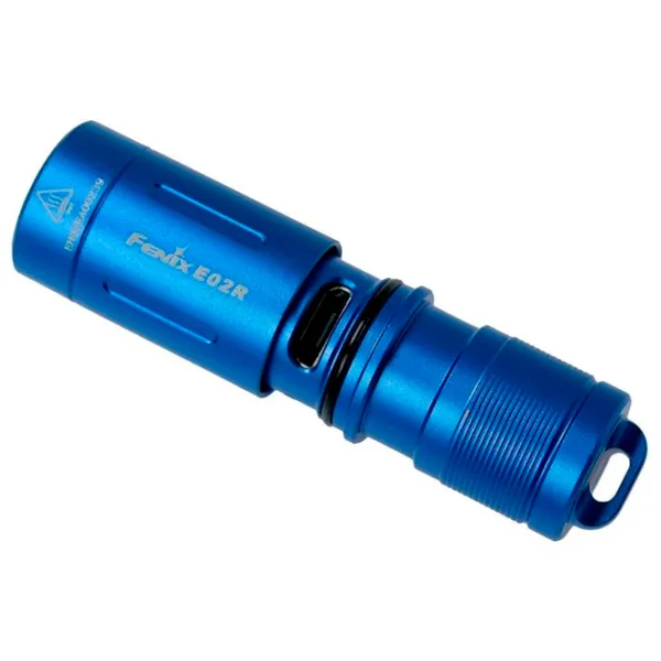 Lanternă Fenix E02R Blue photo 3