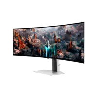 Монитор Samsung Odyssey G93SC 49" DWQHD 240 Гц/ 0.03 мс/ Серебристый photo 3