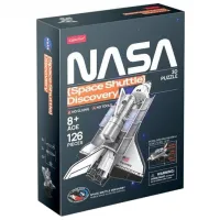 Puzzle 3D CubicFun Space Shuttle Discovery 8+/ Numărul de piese: 126 photo 2
