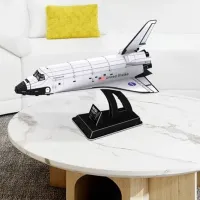 Puzzle 3D CubicFun Space Shuttle Discovery 8+/ Numărul de piese: 126 photo 3