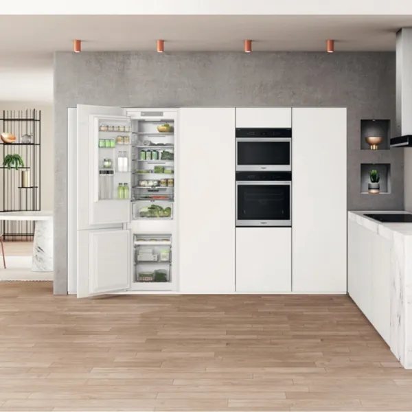 Frigider Whirlpool WHC20 T3573 cu congelator jos 280 l / 193.5 cm / White photo 7