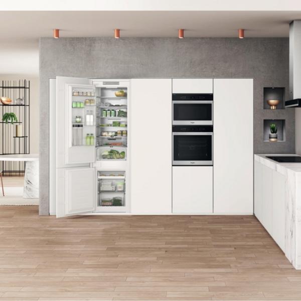 Frigider Whirlpool WHC20 T3573 cu congelator jos 280 l / 193.5 cm / White photo 7