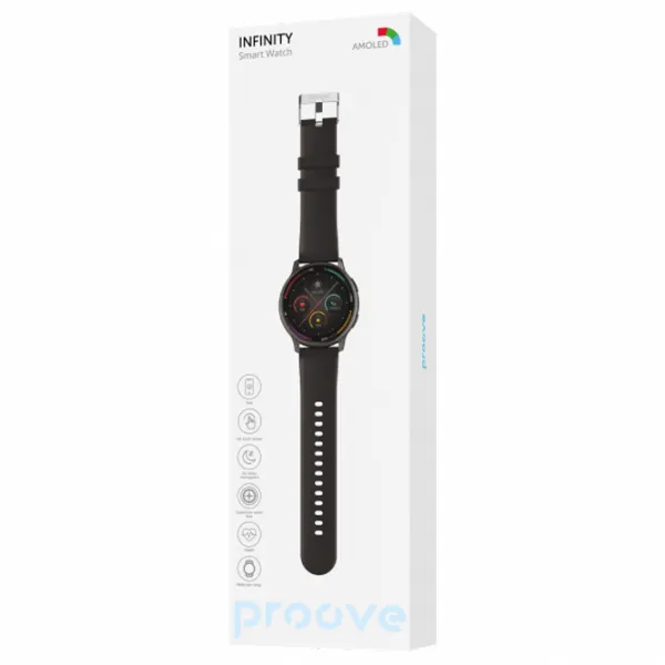 Ceas inteligent Proove Infinity 1.43"/ Black - Black/ SWIF00000001 photo 10