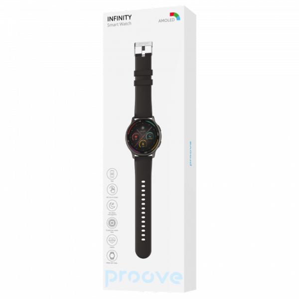 Ceas inteligent Proove Infinity 1.43"/ Black - Black/ SWIF00000001 photo 10