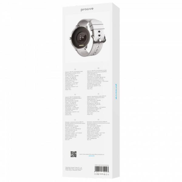 Умные часы Proove Harmony 1.43"/ Серебристый - Серебристый/ SWHM00000006 photo 5