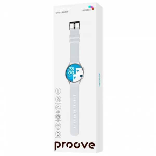 Умные часы Proove Quantum 1.43"/ Серебристый - Серебристый/ SWQU00000006 photo 4