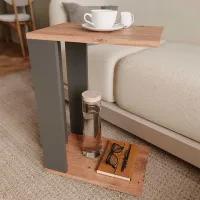 Măsuță de cafea Bofigo Wheeled Pine photo 2