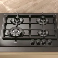 Plită încorporabilă pe gaz Whirlpool GOA 6425/ NB1 Sticlă călită/ Black photo 4