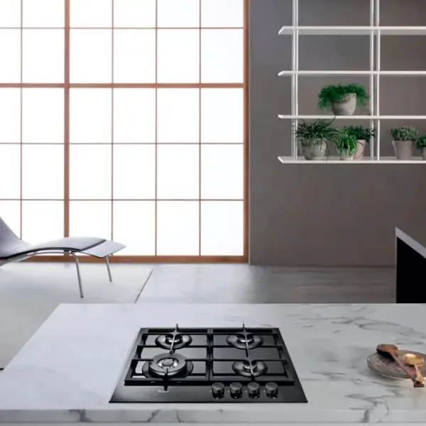 Газовая варочная панель Whirlpool GOA 6425/ NB1 Закаленное стекло/ Черный photo 5