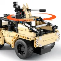 Constructor cu telecomandă XTech 2 in 1 Armed Off-road Vehicle Transport/ Inox photo 4