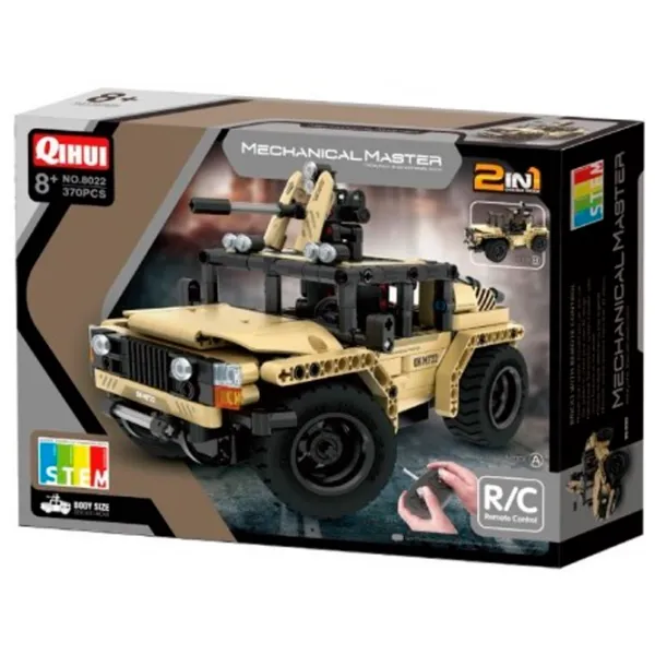 Конструктор с радиоуправлением XTech 2 in 1 Armed Off-road Vehicle Транспорт/ Нержавеющая сталь photo 5