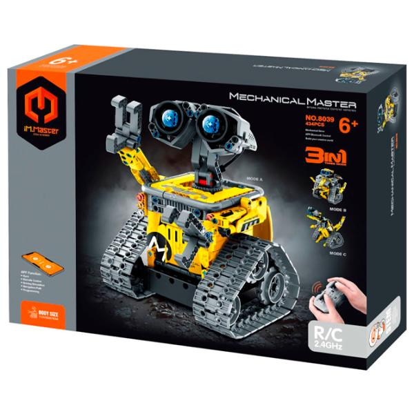 Конструктор с радиоуправлением XTech 3 in 1 Robot Робот/ Желтый photo 4