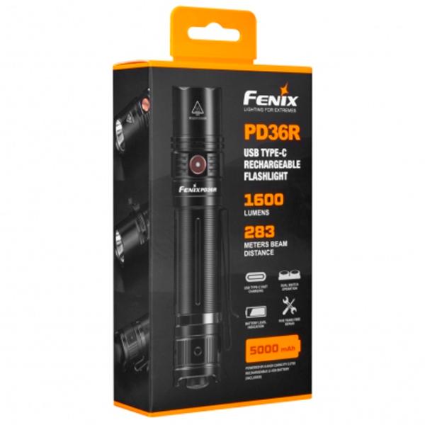 Lanternă Fenix PD36R Black photo 6