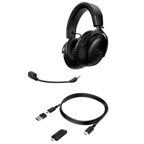 Наушники HyperX Cloud III Черный Беспроводные/ Игровой photo 6