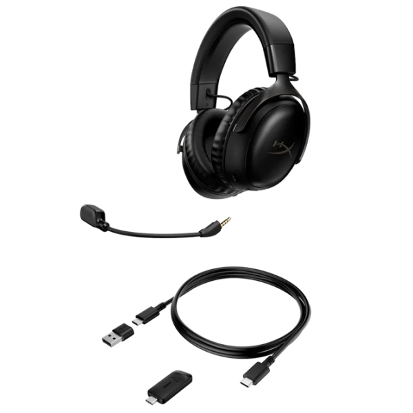Наушники HyperX Cloud III Черный Беспроводные/ Игровой photo 6