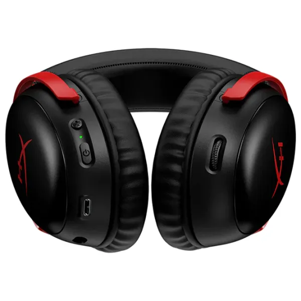 Наушники HyperX Cloud III Черный Красный Беспроводные/ Игровой photo 3