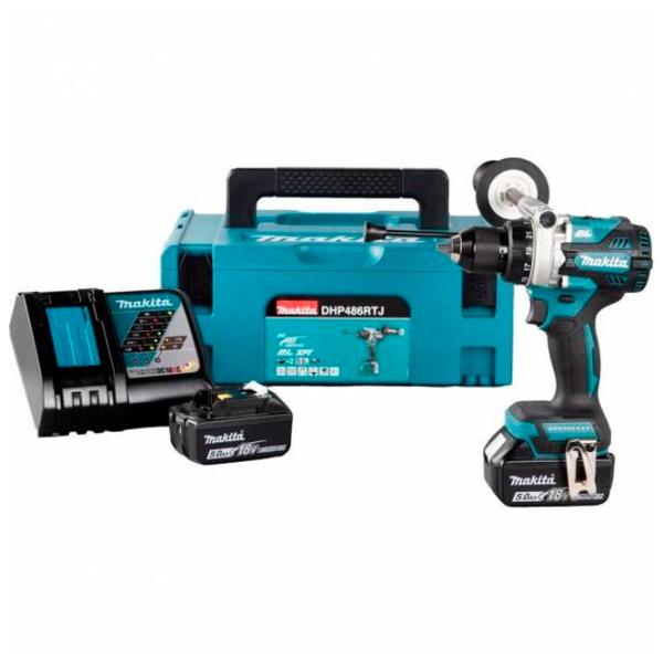 Дрель-шуруповерт Makita DHP486RTJ 500 об/мин photo 2