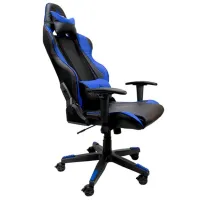 Scaun Gaming Havit GC932 Blue Black photo 2