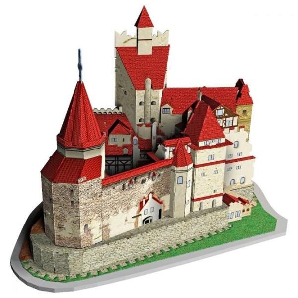 Puzzle 3D Noriel Castelul Bran 5+/ Numărul de piese: 91 photo 2 Puzzle 3D Noriel Castelul Bran 5+/ Numărul de piese: 91 photo 2