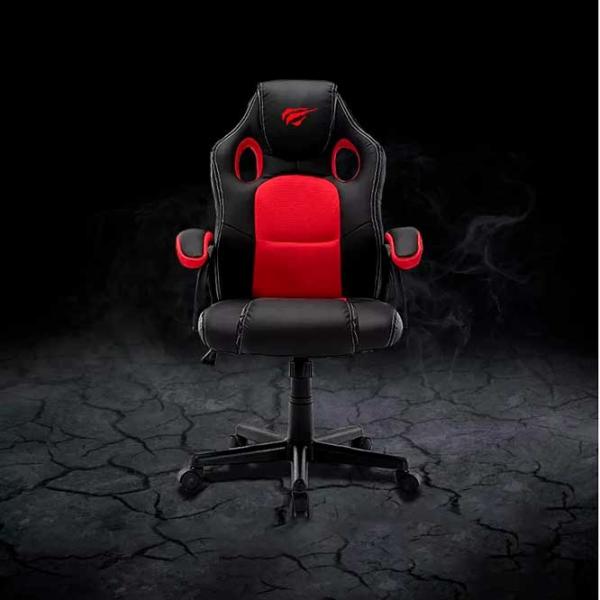Игровое кресло Havit GC939 Красный Черный photo 3
