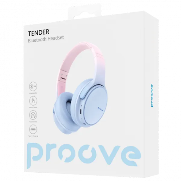 Наушники Proove Tender Розовый Синий Беспроводные/ Персональный photo 5