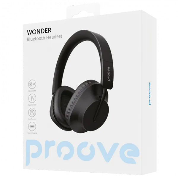 Наушники Proove Wonder Черный Беспроводные/ Персональный photo 6