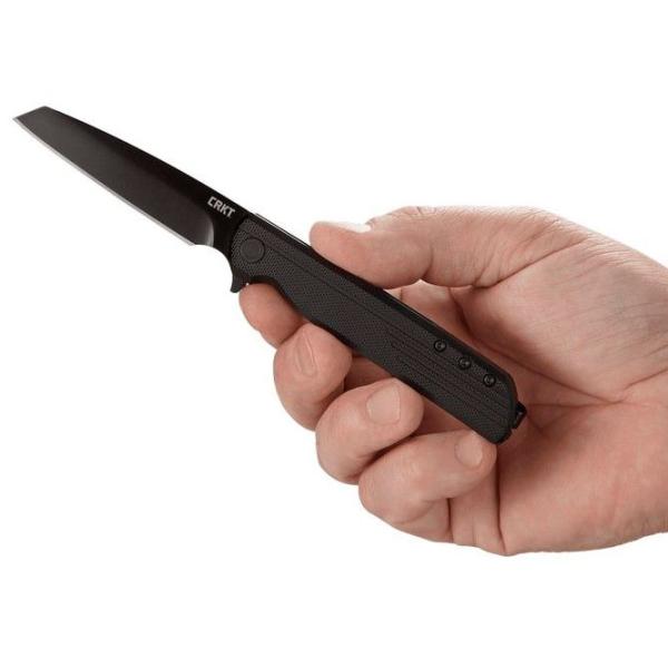 Нож CRKT LCK + Tanto Blackout 3802K для повседневного использования/ 8Cr13MoV photo 6