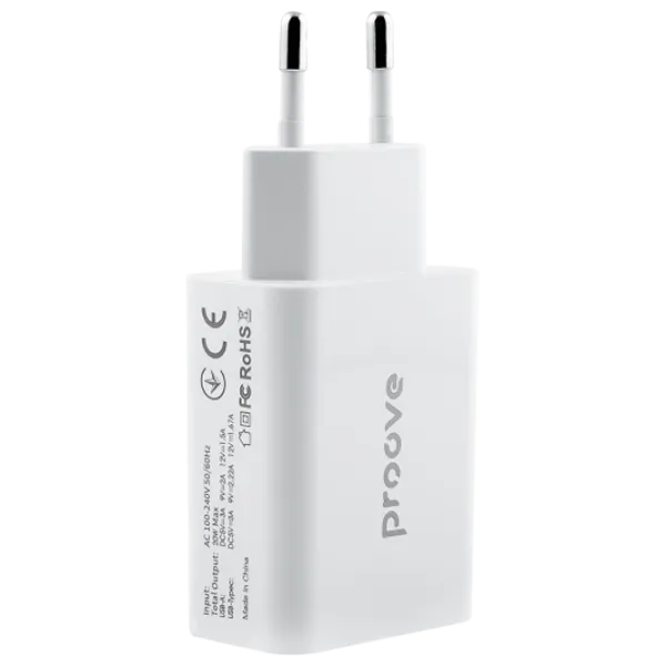 Сетевое зарядное устройство Proove Rapid 2 A/ Белый photo 2 Сетевое зарядное устройство Proove Rapid 2 A/ Белый photo 2