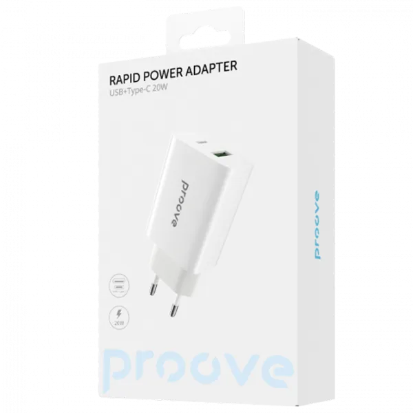 Сетевое зарядное устройство Proove Rapid 2 A/ Белый photo 5 Сетевое зарядное устройство Proove Rapid 2 A/ Белый photo 5