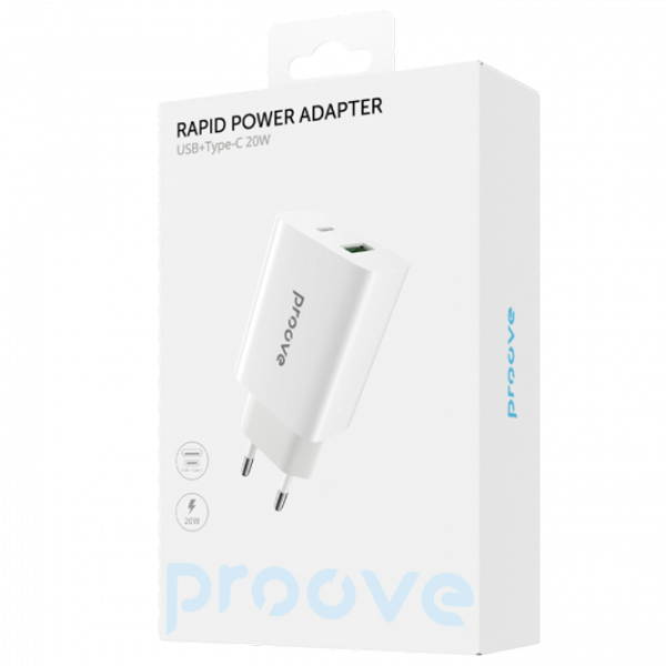 Сетевое зарядное устройство Proove Rapid 2 A/ Белый photo 5 Сетевое зарядное устройство Proove Rapid 2 A/ Белый photo 5