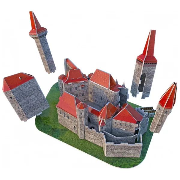 Puzzle 3D Noriel Castelul Huniazilor 5+/ Numărul de piese: 67 photo 3 Puzzle 3D Noriel Castelul Huniazilor 5+/ Numărul de piese: 67 photo 3