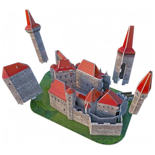 Puzzle 3D Noriel Castelul Huniazilor 5+/ Numărul de piese: 67 photo 3 Puzzle 3D Noriel Castelul Huniazilor 5+/ Numărul de piese: 67 photo 3