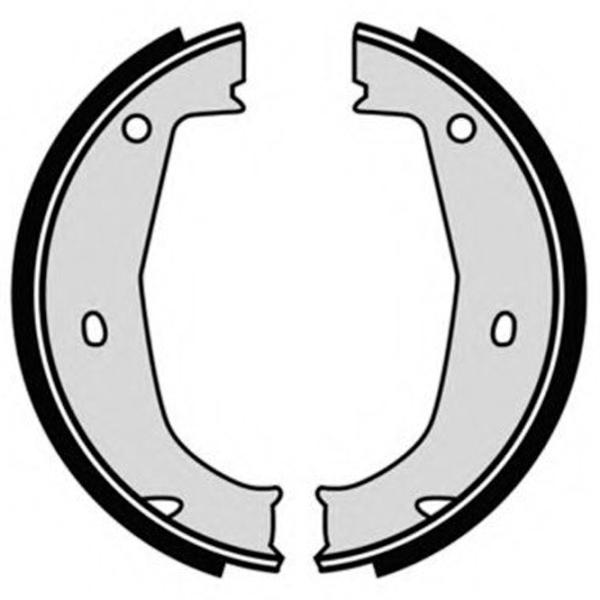 Тормозные колодки Brembo S 06 508 задний/ барабанные photo 2 Тормозные колодки Brembo S 06 508 задний/ барабанные photo 2