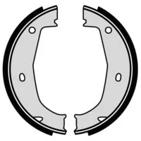 Plăcuțe de frână Brembo S 06 508 spate/ tobă photo 2