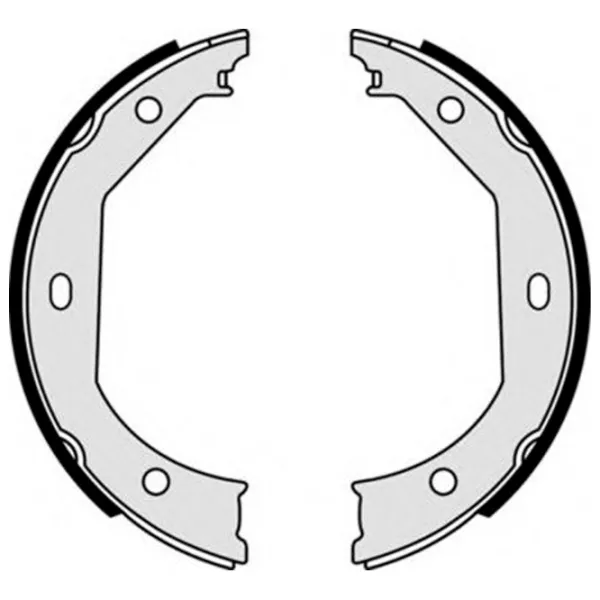 Тормозные колодки Brembo S 06 509 задний/ барабанные photo 2 Тормозные колодки Brembo S 06 509 задний/ барабанные photo 2