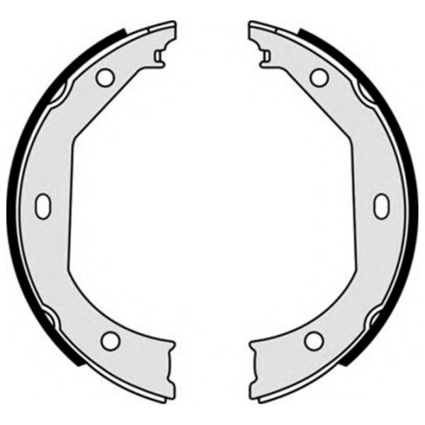 Тормозные колодки Brembo S 06 509 задний/ барабанные photo 2 Тормозные колодки Brembo S 06 509 задний/ барабанные photo 2
