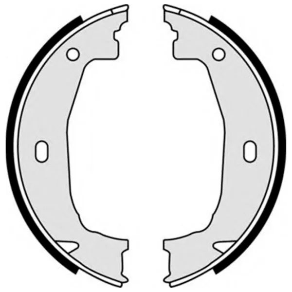 Тормозные колодки Brembo S 06 510 задний/ барабанные photo 2 Тормозные колодки Brembo S 06 510 задний/ барабанные photo 2