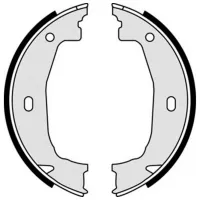 Plăcuțe de frână Brembo S 06 510 spate/ tobă photo 2