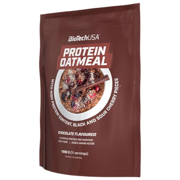 Proteină BioTechUSA Protein Oatmel 1000 g (5999076236435) Fulgi de ovăz/ Chocolate, cherry photo 2 Proteină BioTechUSA Protein Oatmel 1000 g (5999076236435) Fulgi de ovăz/ Chocolate, cherry photo 2