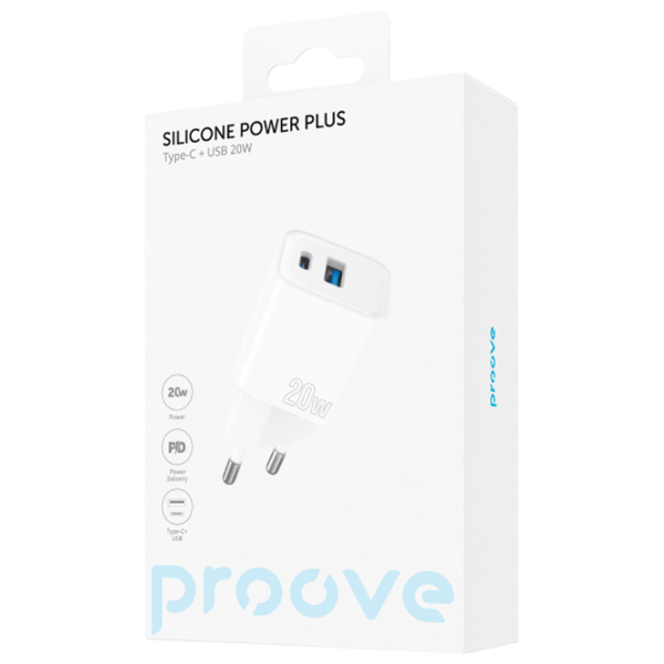 Încărcător de rețea Proove Silicone Power 2 A/ White photo 5 Încărcător de rețea Proove Silicone Power 2 A/ White photo 5