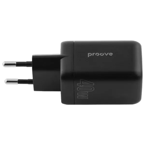 Încărcător de rețea Proove Silicone Power Black photo 3