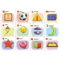 Пазл 2D Noriel 2 in 1 Выучите формы 3+/ Количество деталей: 24 photo 3
