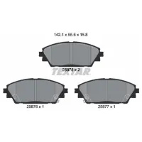 Plăcuțe de frână Textar 2587501 față/ disk photo 2