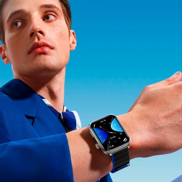 Умные часы Kieslect KS2 Watch Calling 2.01"/ 51 мм/ Черный - Чёрный, Синий photo 5