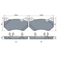 Тормозные колодки Textar 2619601 передние/ дисковые photo 2