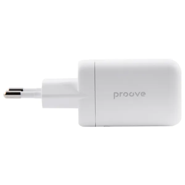 Încărcător de rețea Proove Silicone Power White photo 4
