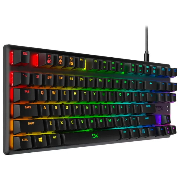 Tastatură HyperX Alloy Origins Core PBT Cu fir/ Black photo 2