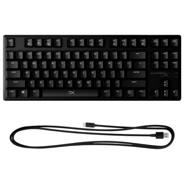 Tastatură HyperX Alloy Origins Core PBT Cu fir/ Black photo 5