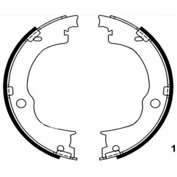 Тормозные колодки Textar 91067100 задние/ барабанные photo 2 Тормозные колодки Textar 91067100 задние/ барабанные photo 2
