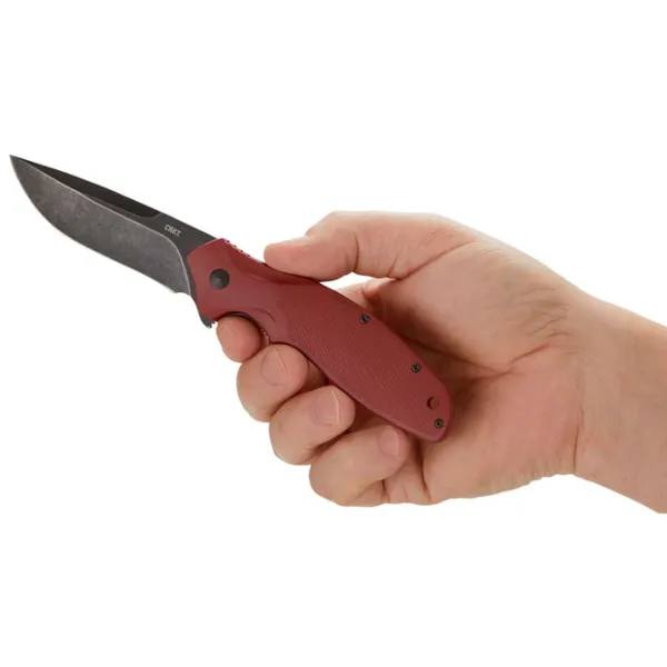 Нож CRKT Shenanigan Maroon K800RKP для повседневного использования/ 1.4116 Krupp photo 5